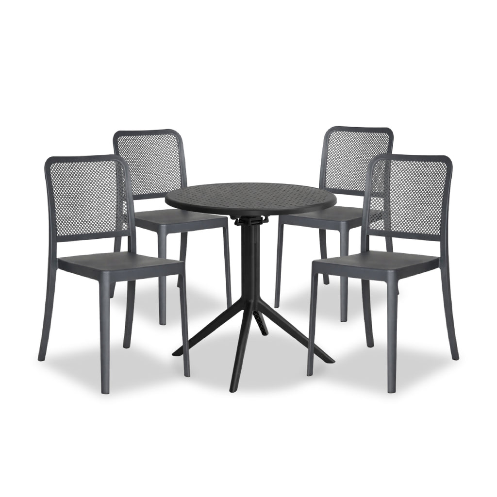 Mesa plegable + 4 sillas AR-401