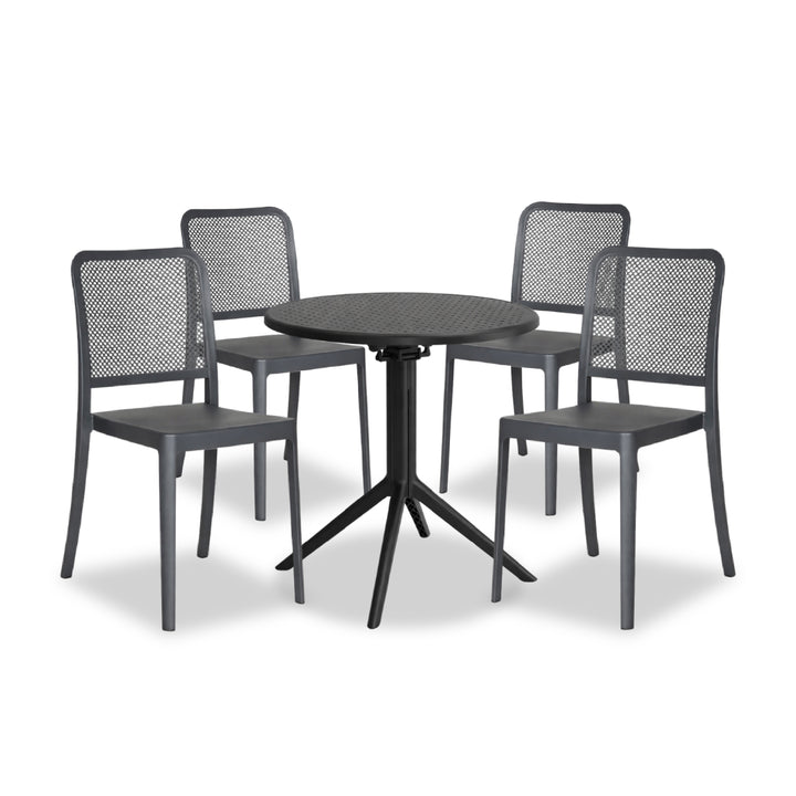 Mesa plegable + 4 sillas AR-401