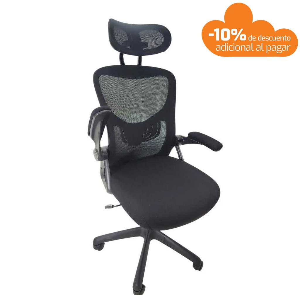 Silla ejecutiva con brazos abatibles Mod.260