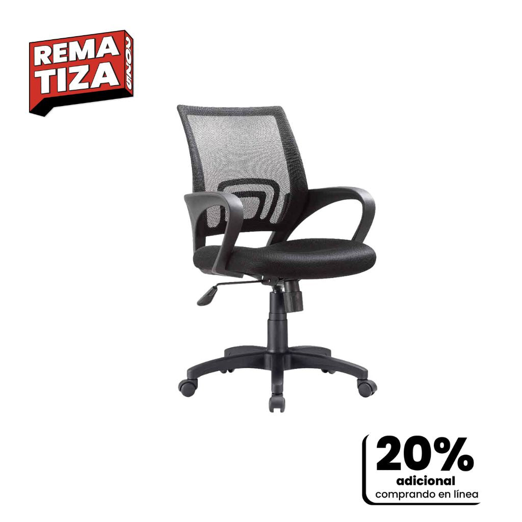 Silla de Oficina Operativa - Black Jack