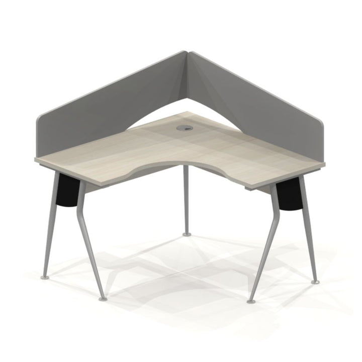 Esquinero con mamparas rectas G23