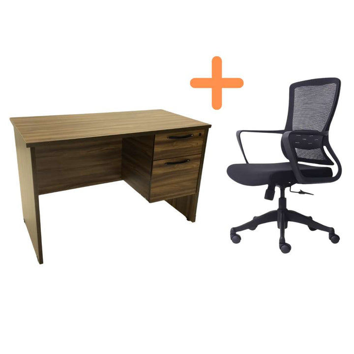 Paquete de escritorio con cajonera + silla operativa