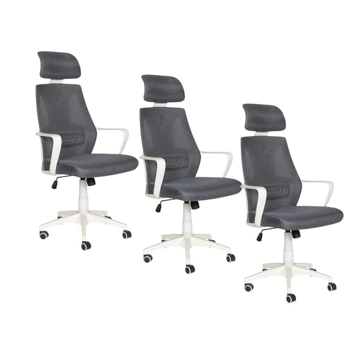 Kit de 3 sillas ejecutivas  con cabecera GA 004