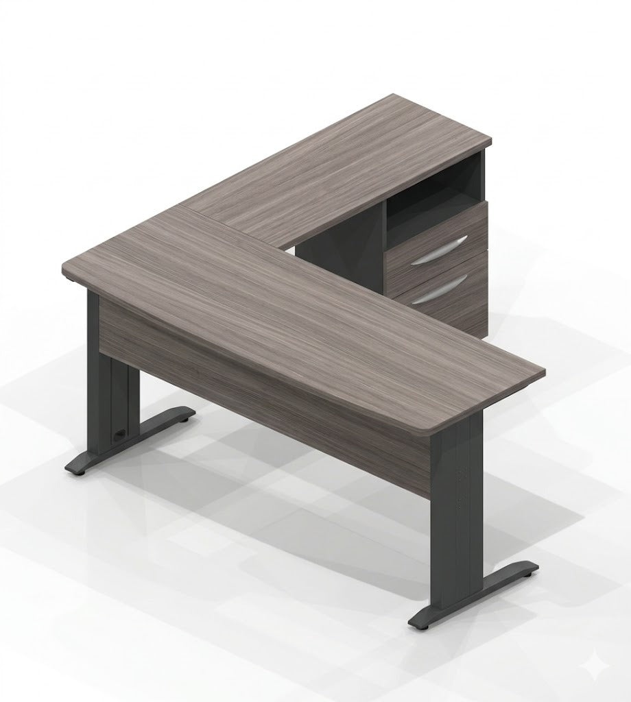 Conjunto Ejecutivo de 1.60 m con Pedestal G18