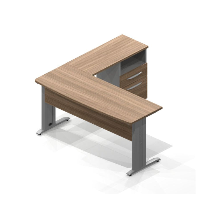 Conjunto Ejecutivo de 1.60 m con Pedestal G18