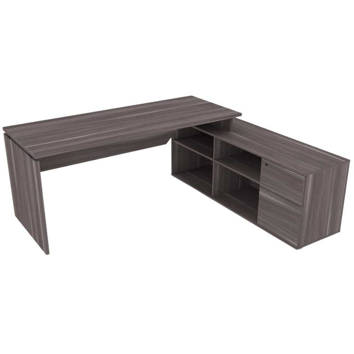Conjunto ejecutivo escritorio sobre credenza 1.70 X 1.60