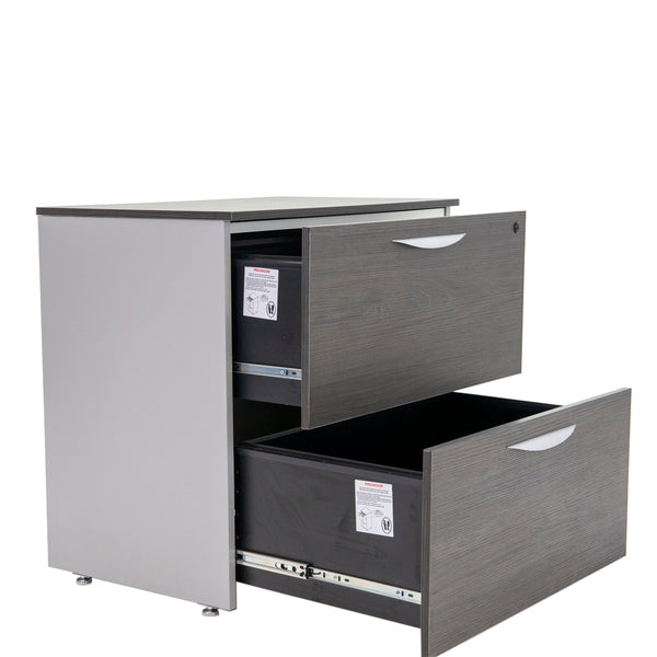 Archivero Horizontal Melamina 2 gavetas G18AHO2HCC