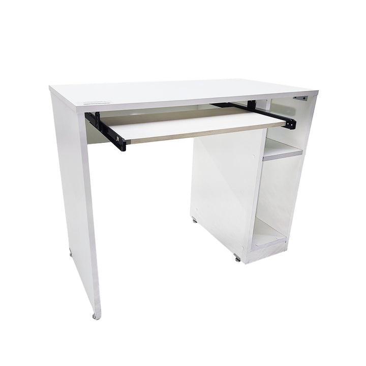 Escritorio con porta CPU  y porta teclado