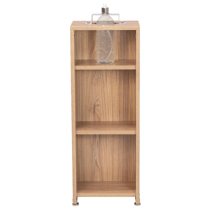 MUEBLE DISPENSADOR DE GEL CON DOS ENTREPAÑOS